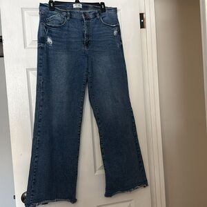 🔥 KENSIE JEANS VINTAGE LUXE | The Kaya high rise wide leg jeans | size 12/31